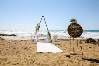 Danielle & Ben’s Romantic, Intimate Beach Wedding on the Mediterranean