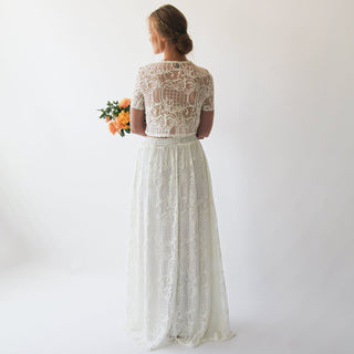 Wedding Dress Separates  #1249 Maxi Blushfashion