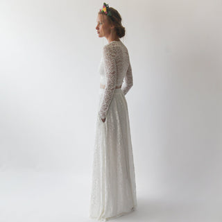 Wedding Dress Separates  #1250 Maxi Blushfashion