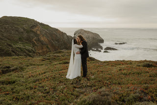 Love on the Edge: Kimber and Brendan’s Dreamy Coastal Elopement in Sausalito, California