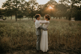 Astra and Ryan’s Vintage-Inspired Texas Wedding