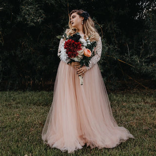 The Charm of Pink Wedding Dresses: A Romantic Choice for 2024 Brides