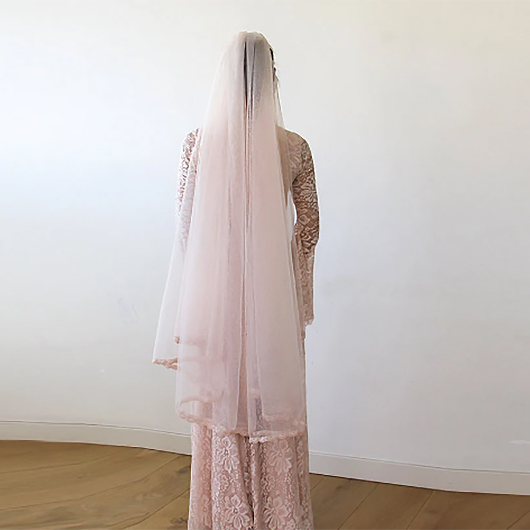 Blushfashion Blush Wedding Veil 4015 Shoulder Length