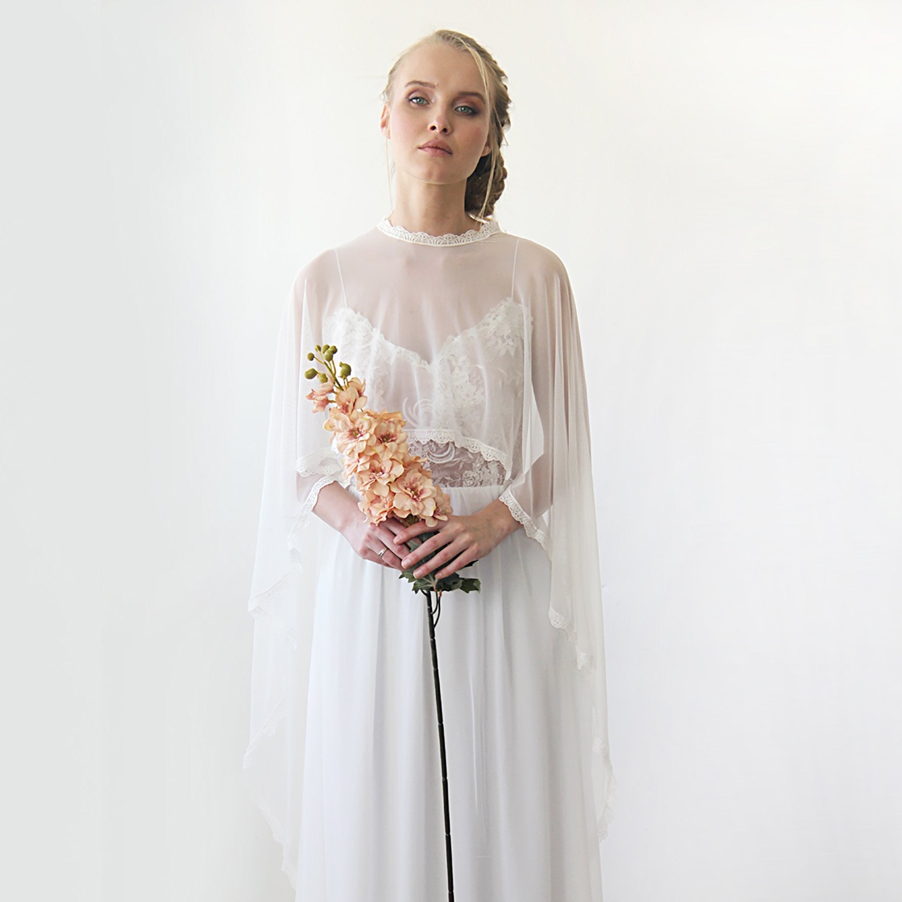 Chiffon Mesh Cape #4027 Chiffon Mesh Cape #4027