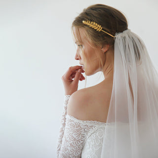 Goddess Crown Headpiece Veil  #4030 bridal Blushfashion