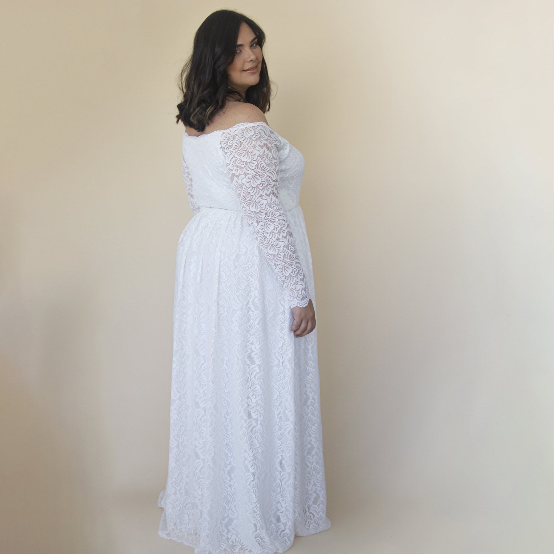 Curvy Dress With Pockets #1316 Curvy Dress With Pockets #1316