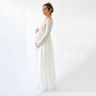 Maternity Off Shoulder Dress #7007 Maternity Off Shoulder Dress #7007