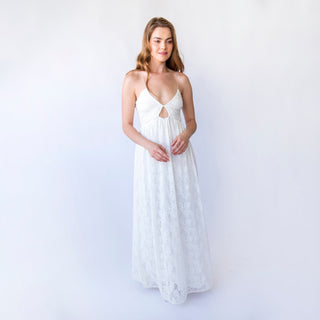 Romantic Lace White Maxi Dress – Perfect for Weddings, Boho Brides, and Summer Celebrations#1458         Your Etsy Privacy Settings Custom Order (US$404.25) Blushfashion