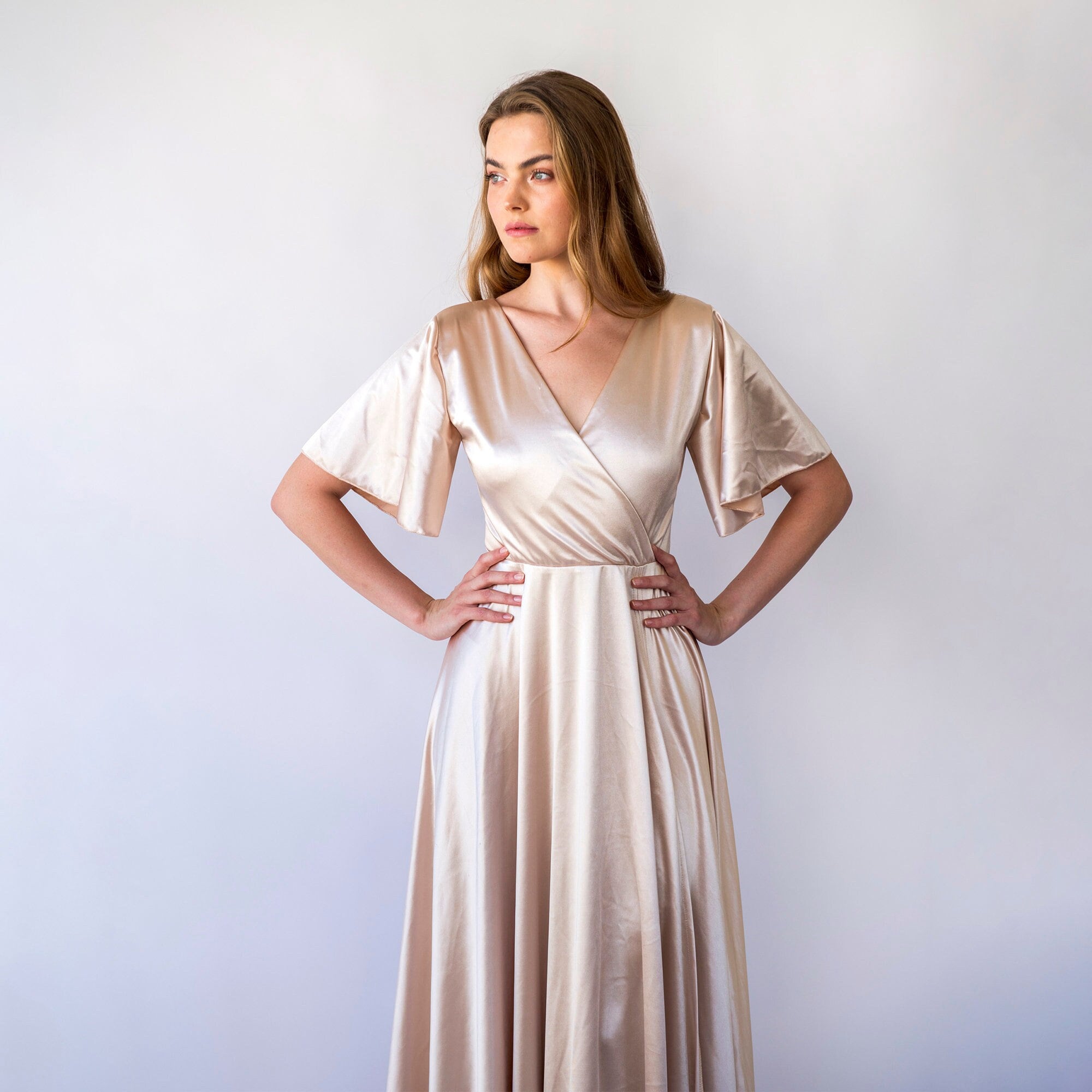 Champagne Dress #1453 Champagne Dress #1453