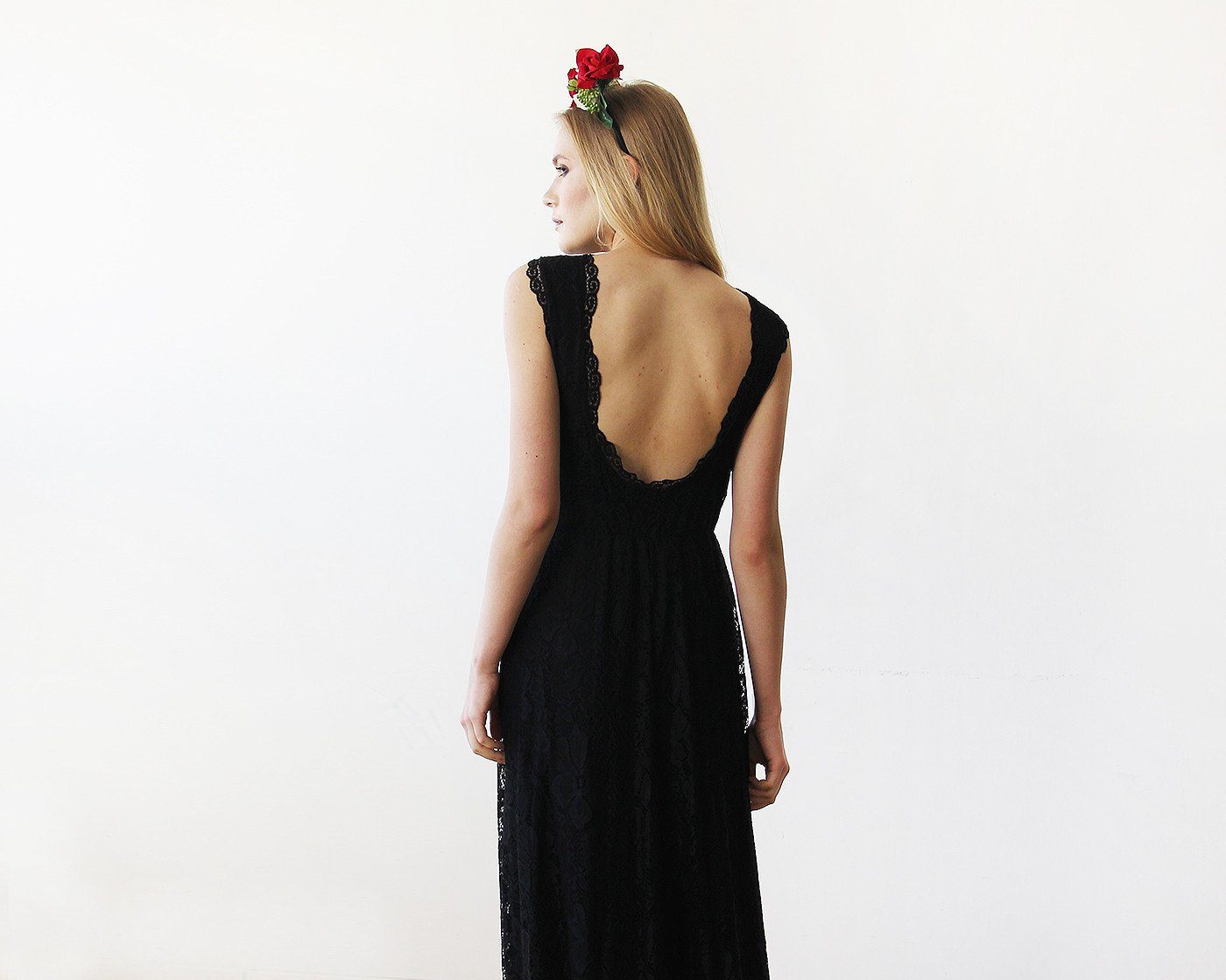 Open Back Maxi Dress #1141 Open Back Maxi Dress #1141