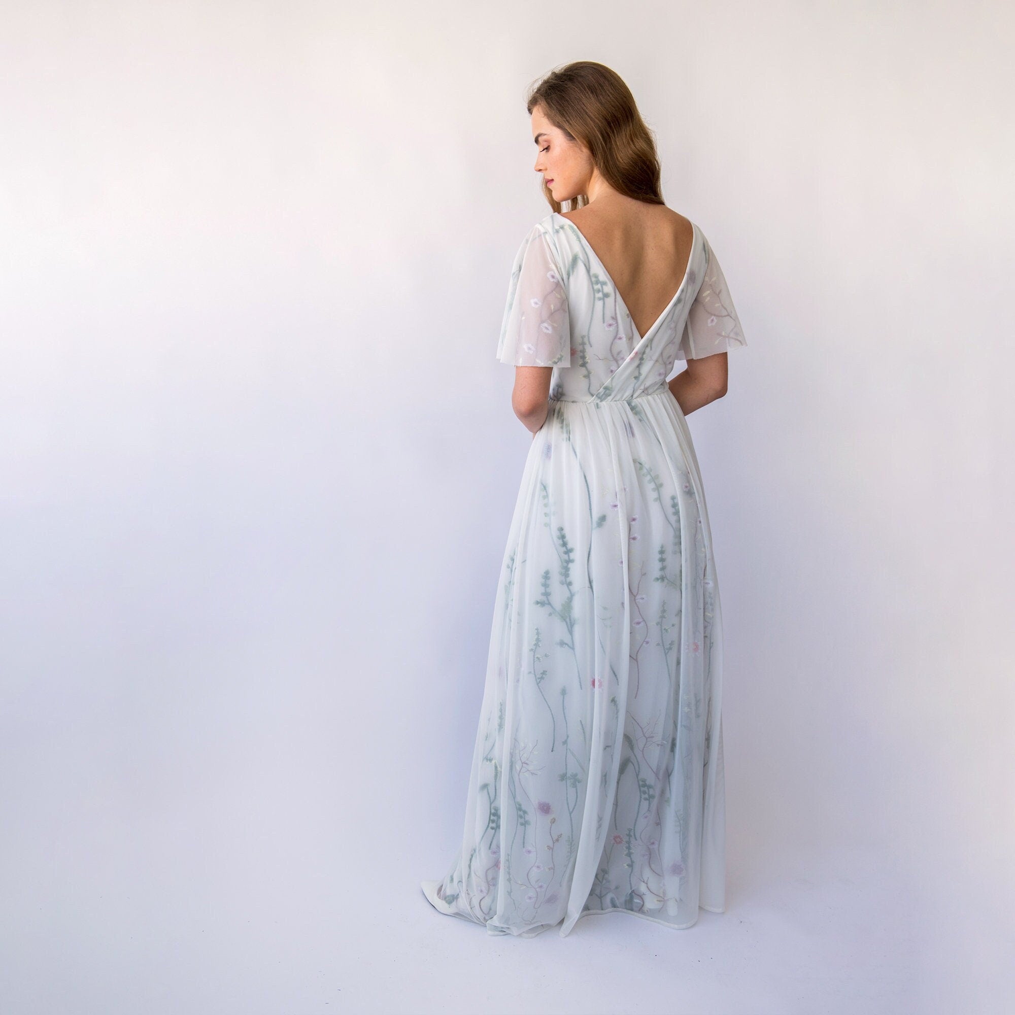 Ethereal Floral Gown #1469 Ethereal Floral Gown #1469