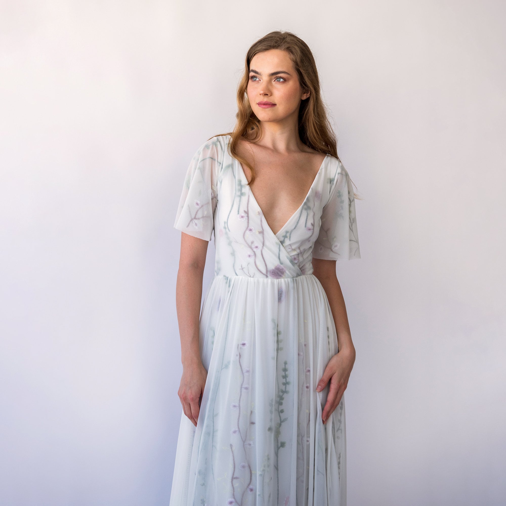 Ethereal Floral Gown #1469 Ethereal Floral Gown #1469