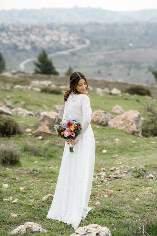 Ivory Sweetheart Wedding Dress #1361 Blushfashion