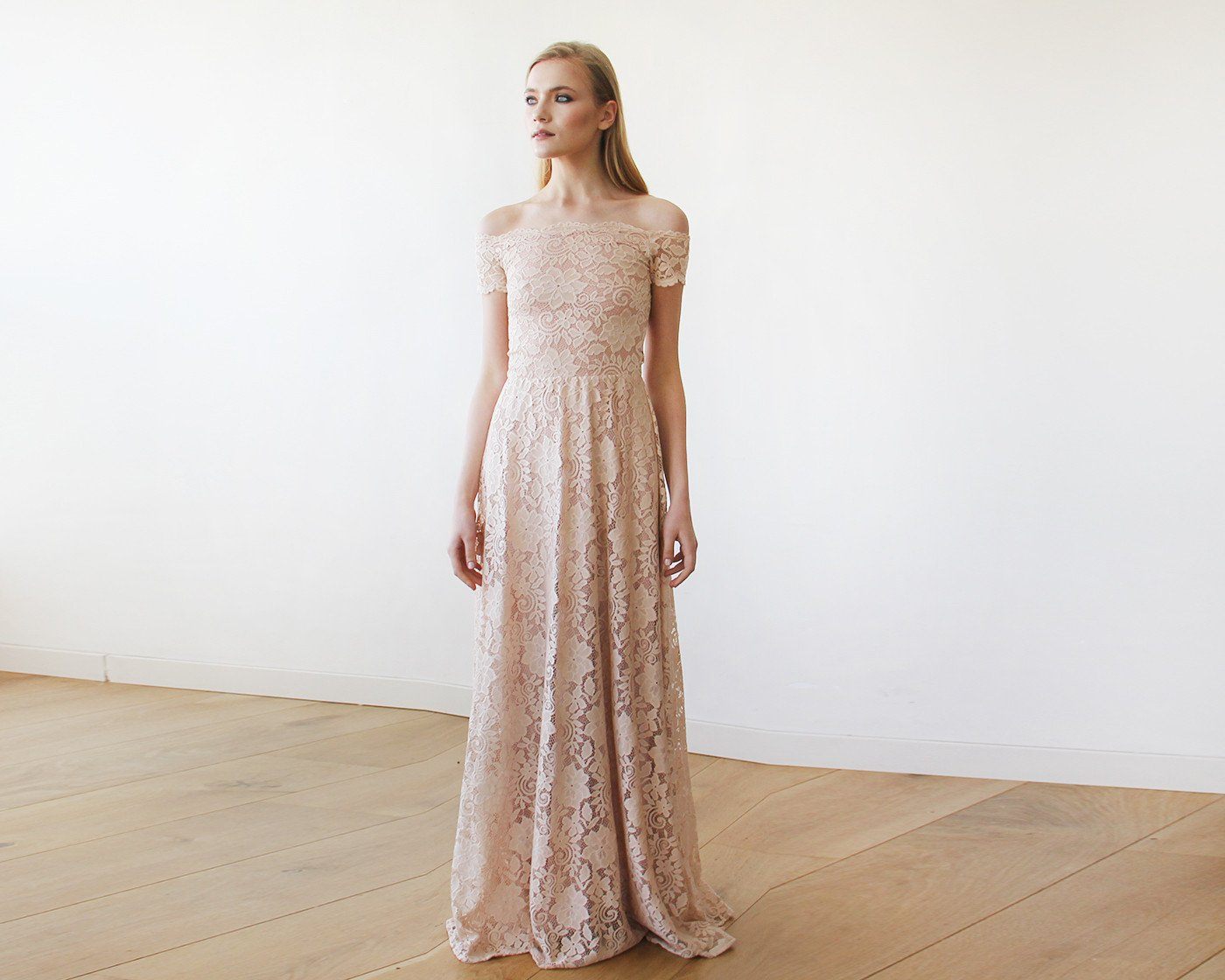 blush off the shoulder maxi dress Cathy Blush Pink Off Shoulder Gathered Maxi Dress S / Pink