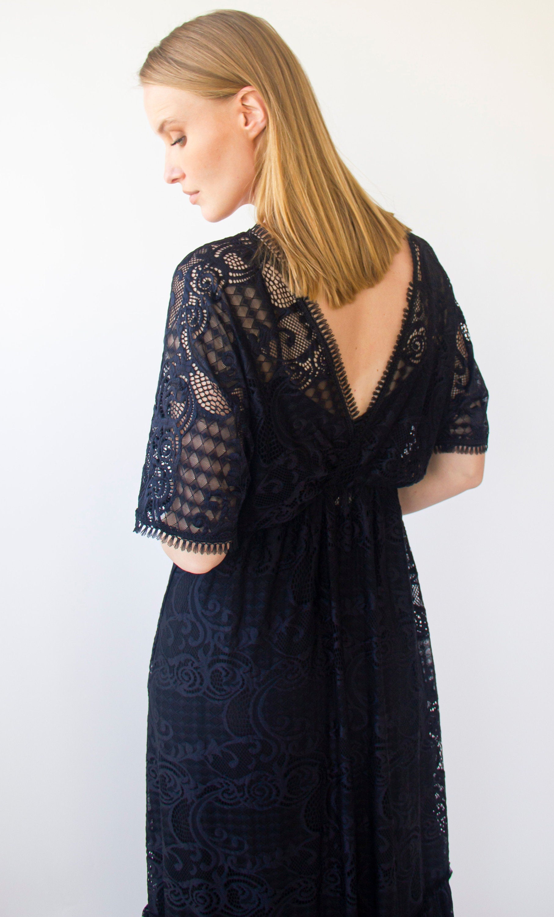 Black Lace Dress #1241 Black Lace Dress #1241