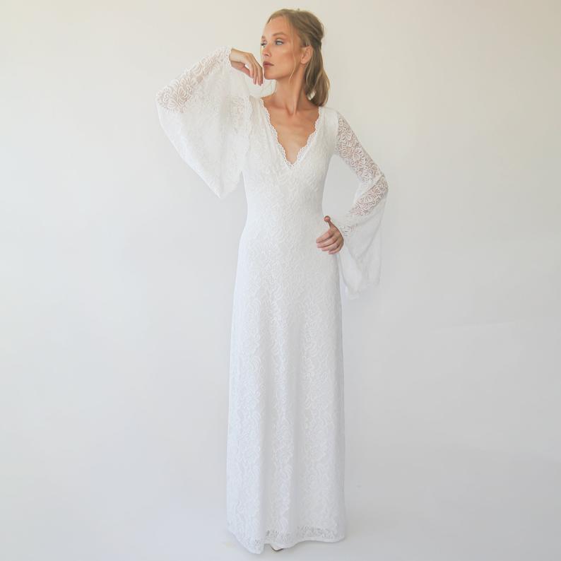 empire waist bell sleeve dress Regency Era Black Empire Waist Dress With Sheer Puff Sleeves and Tonal Embroidery Bridgerton Inspired Vintage Gown Plus Size Size 10 / Black / With
