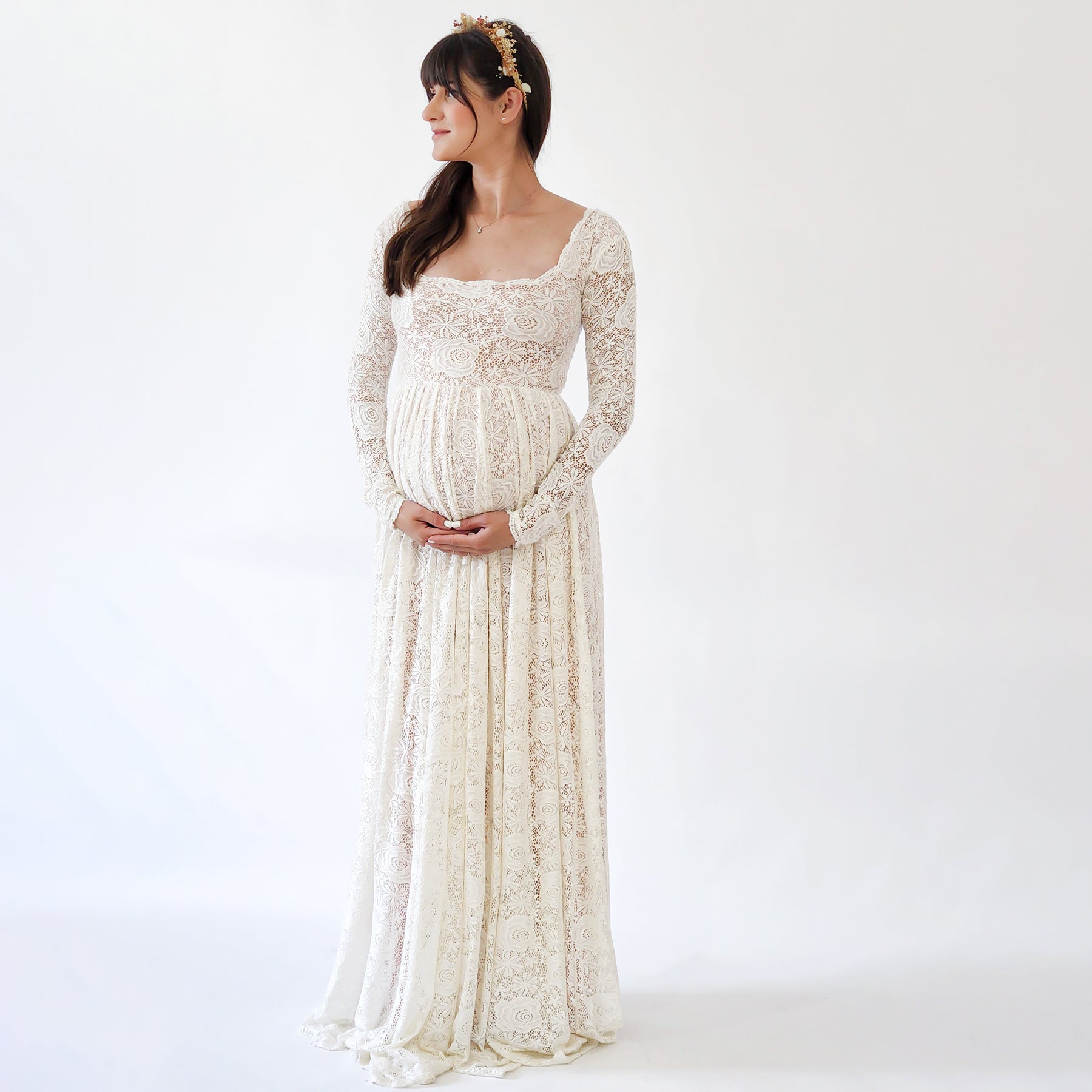 Maternity Vintage Dress #7019 Maternity Vintage Dress #7019