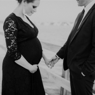 Lace maternity dress #1219 Lace maternity dress #1219