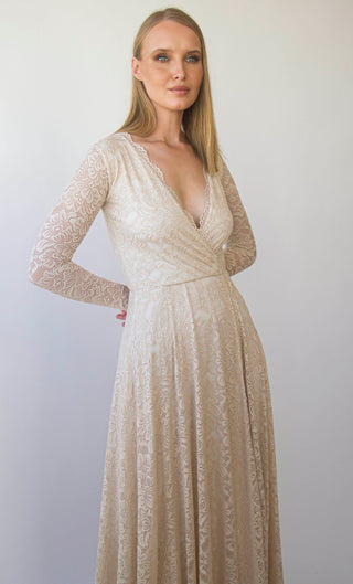 Dress with a Slit #1410 Dress with a Slit #1410