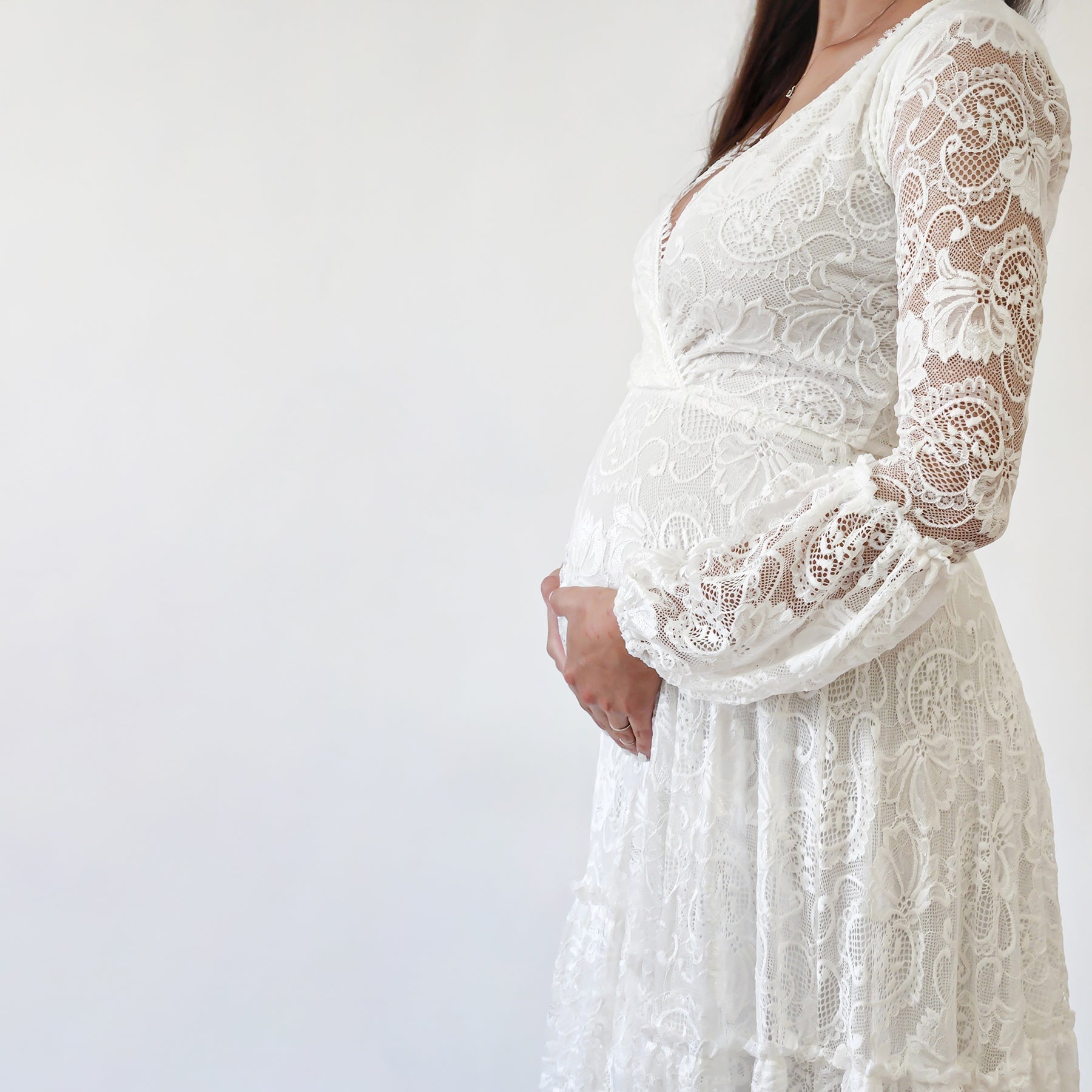 Maternity Gipsy layered Dress #7023 Maternity Gipsy layered Dress #7023