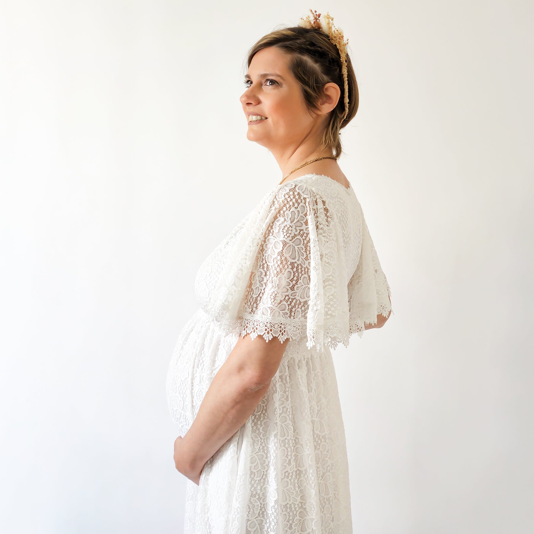 MaternityDress With Pockets #7004 MaternityDress With Pockets #7004