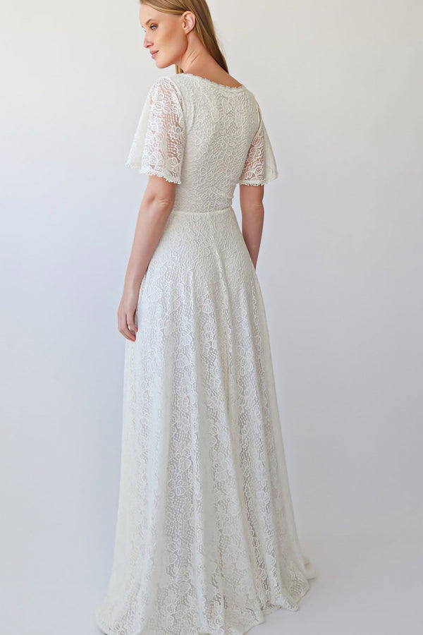 Sweethart Neck Short Bridemaid Dresses Ivory main image 1