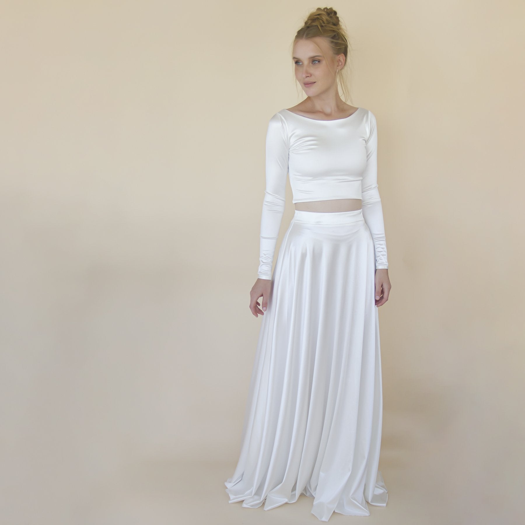 long dress skirts for wedding 6 Trendsetting Long Skirt and Top For Weddings