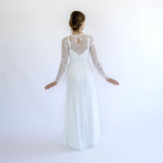 Vintage Lace Wedding Dress #1498 Maxi Blushfashion