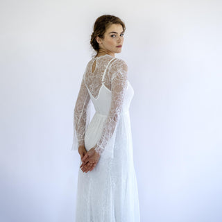 Vintage Lace Wedding Dress #1498 Maxi Blushfashion