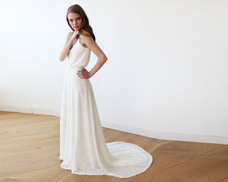 Wedding Dress Separates  #1253 Maxi Blushfashion