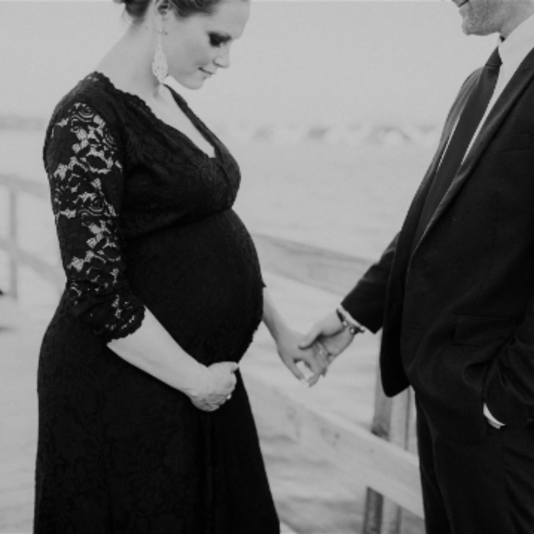 Wrap Lace maternity dress #1219 Wrap Lace maternity dress #1219