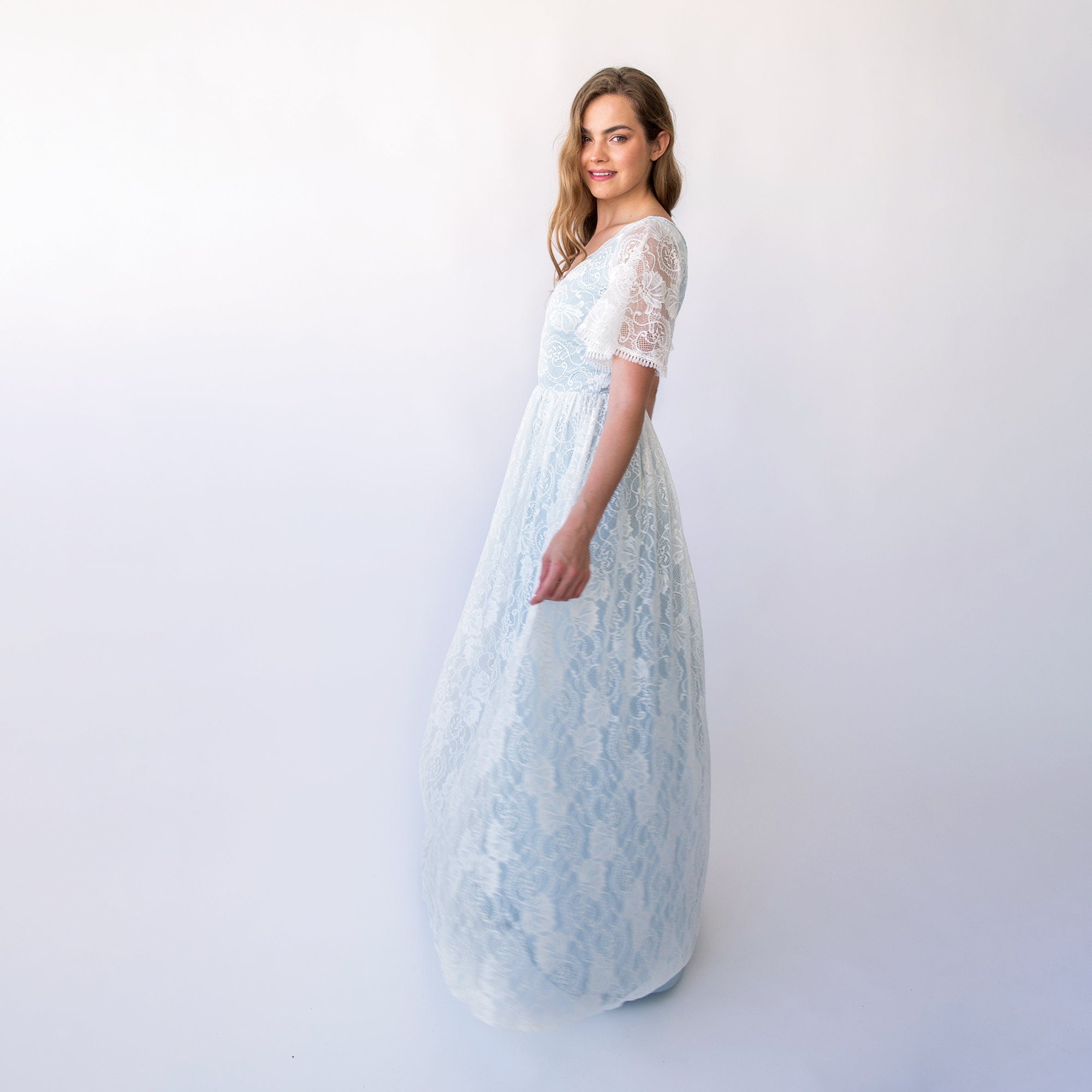 Light Blue Dress #1428 Light Blue Dress #1428