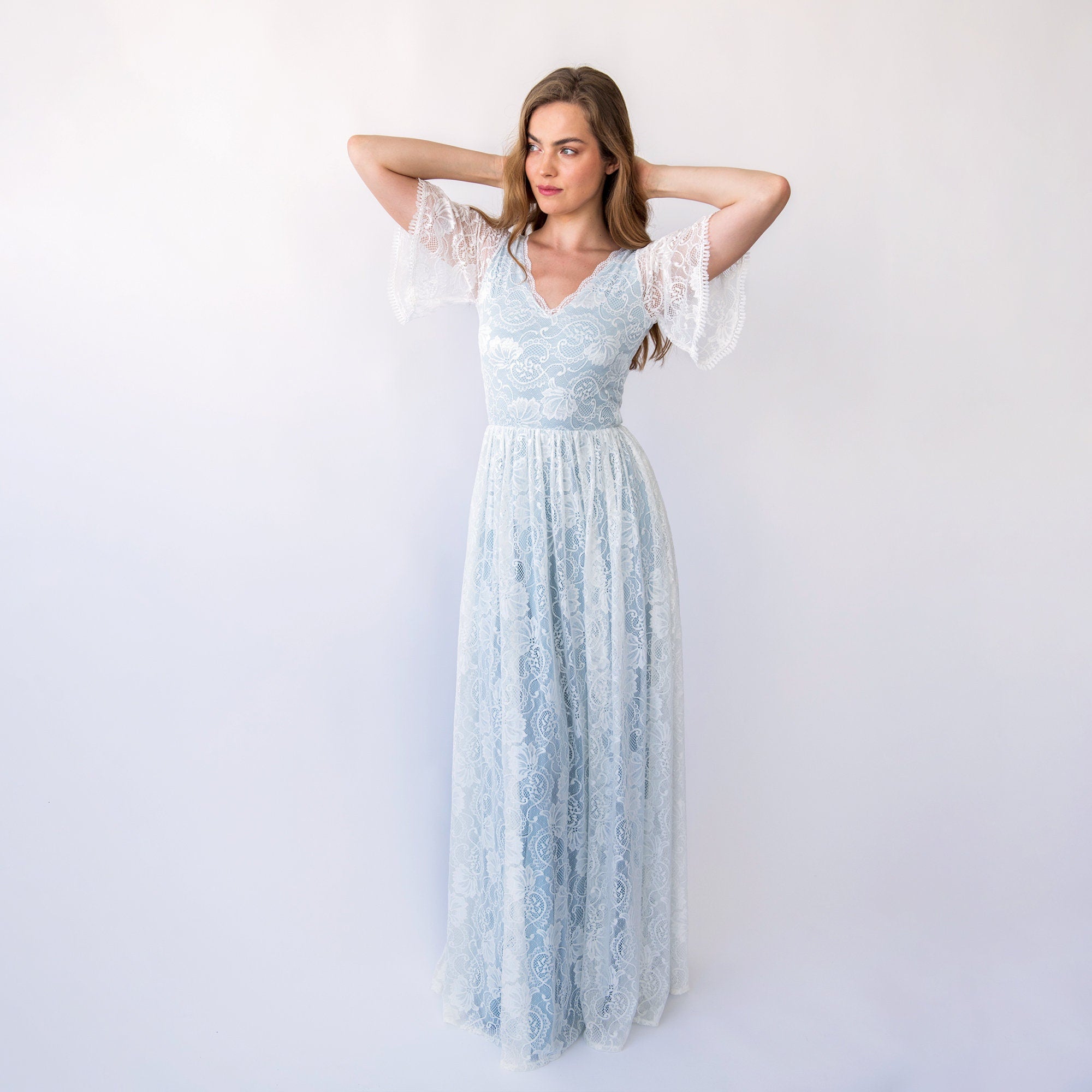 Light Blue Dress #1428 Light Blue Dress #1428