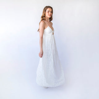 Romantic Lace White Maxi Dress – Perfect for Weddings, Boho Brides, and Summer Celebrations#1458         Your Etsy Privacy Settings Blushfashion