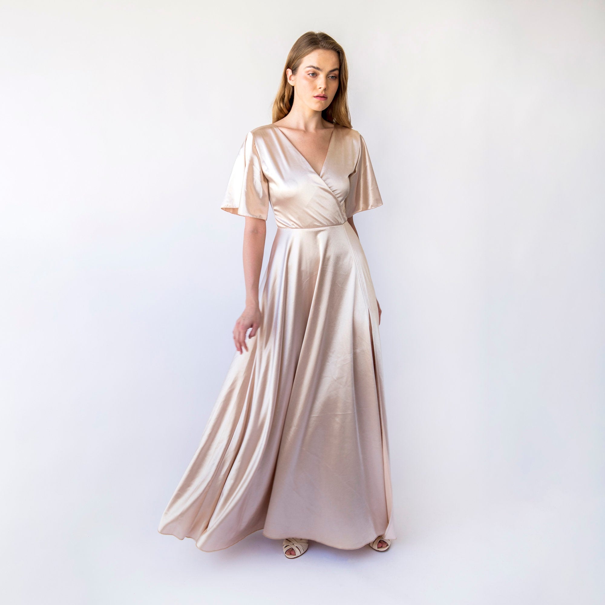 Champagne Dress #1453 Champagne Dress #1453
