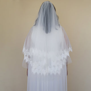 Soft wedding veil #4062 Blushfashion