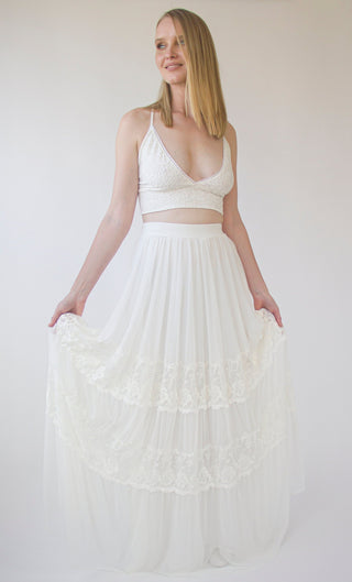 Bridal Lace top  #2064 Tops Blushfashion