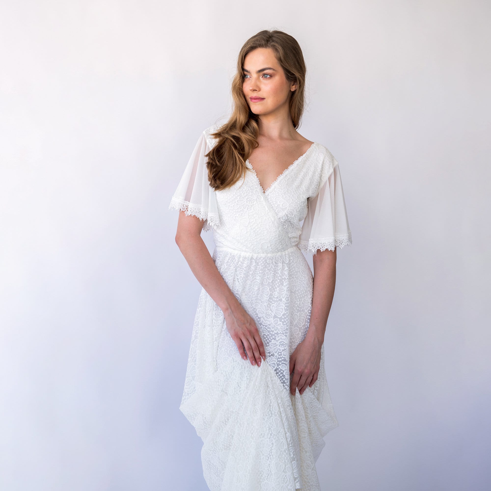Open Back Wedding Dress #1464 Open Back Wedding Dress #1464